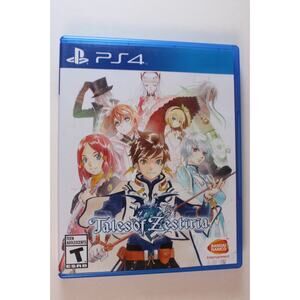 Tales of Zestiria (Sony PlayStation 4, 2015, PS4) Authentic, tested/works
